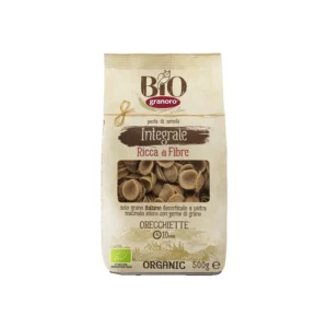 Granoro Organic Wholegrain Orecchiette Pasta 91 500g x 20