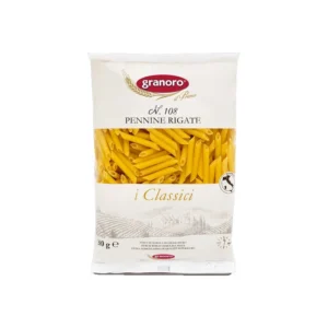 Granoro Pennine Rigate Pasta Sem.108 500g x 24