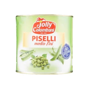 Jolly Colombani Medium/Fine Peas Tin 2.6kg x 6