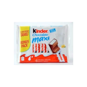 Kinder Maxi Chocolate Bar T6 126g x 20