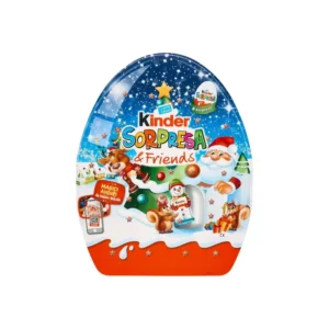 Kinder Sorpresa T3X128 "For Him" Chocolate Eggs 60g x 64