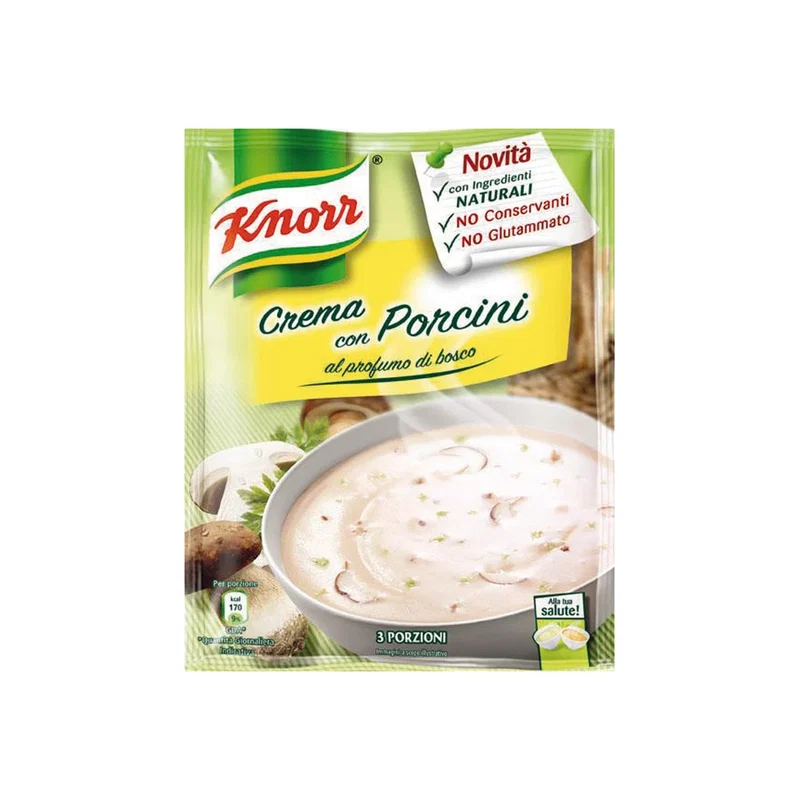 Knorr Cream Of Porcini Mushrooms Soup 76g x 14 3 knorr cream of porcini mushrooms soup 76g x 14 168817 PickingCherry.com