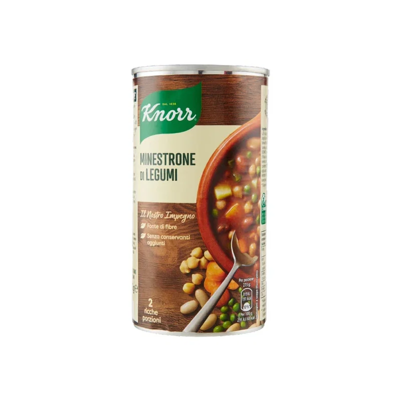 Knorr Legume Minestrone Soup 545/ Tin 545g x 12