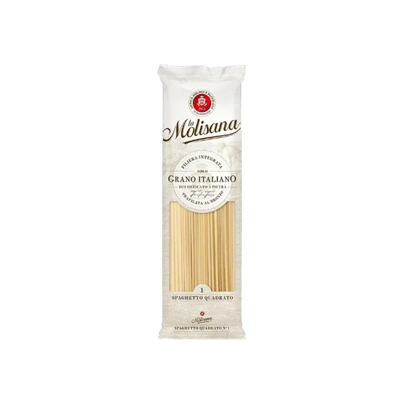 La Molisana Spaghetto Quadrato Alla Chitarra Pasta 1 500g x 24 1 La Molisana Spaghetto Quadrato Alla Chitarra Pasta 1 500g x 24