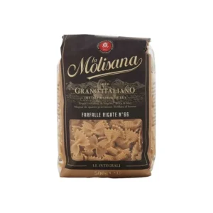 La Molisana Wholegrain Farfalle Pasta 66 500g x 12