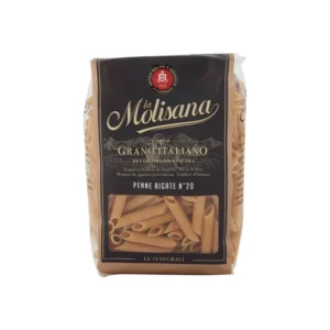 La Molisana Wholegrain Penne Rigate Pasta 20 500g x 12