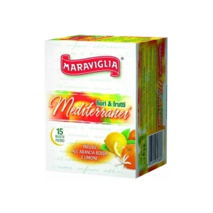 Maraviglia Mediterranean Fruits Infusion 15 Teabags 34g x 6