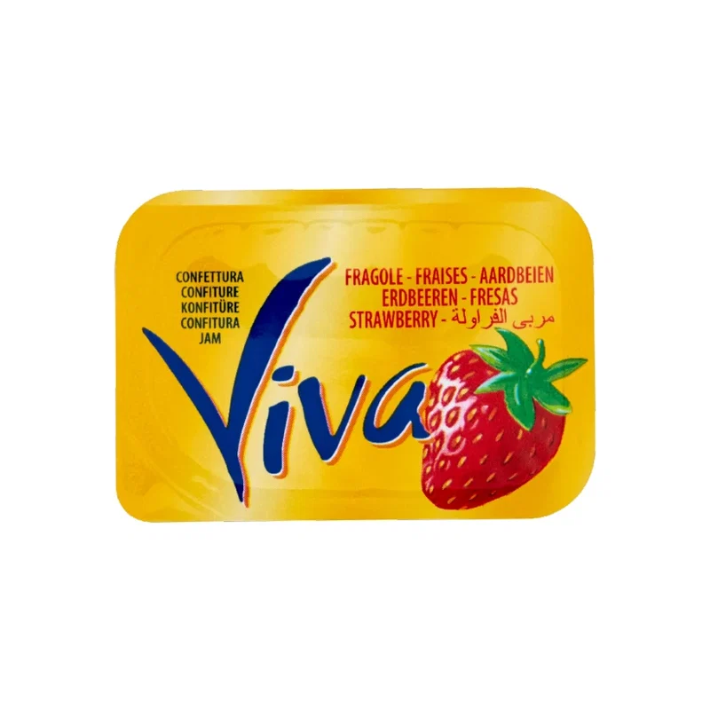 menz gasser viva strawberry jam 25g x 120 147999 PickingCherry.com