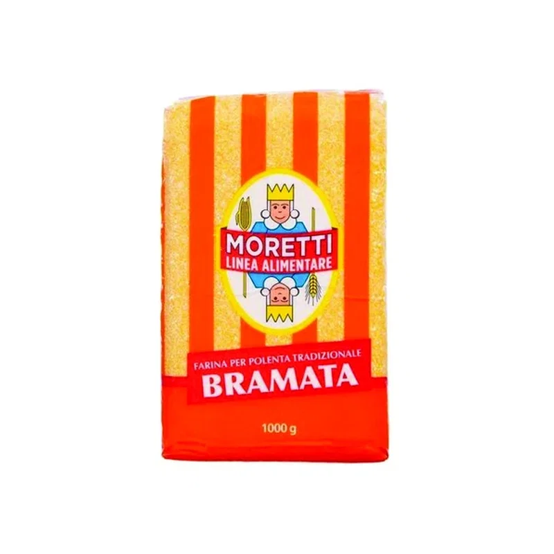 Moretti Polenta Bramata 1000/ Vacuum-Packed 1kg x 10 1 Moretti Polenta Bramata 1000/ Vacuum-Packed 1kg x 10