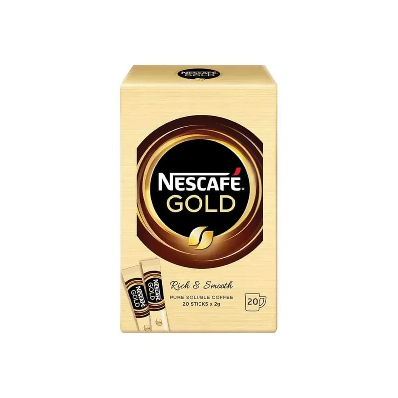 Nescafe' Gold Coffee 20 Sachets 340g x 12 2 nescafe gold coffee 20 sachets 340g x 12 103708 PickingCherry.com