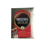 Nescafe’ Gold Decaffeinated Coffee 20 Sachets 34g x 12