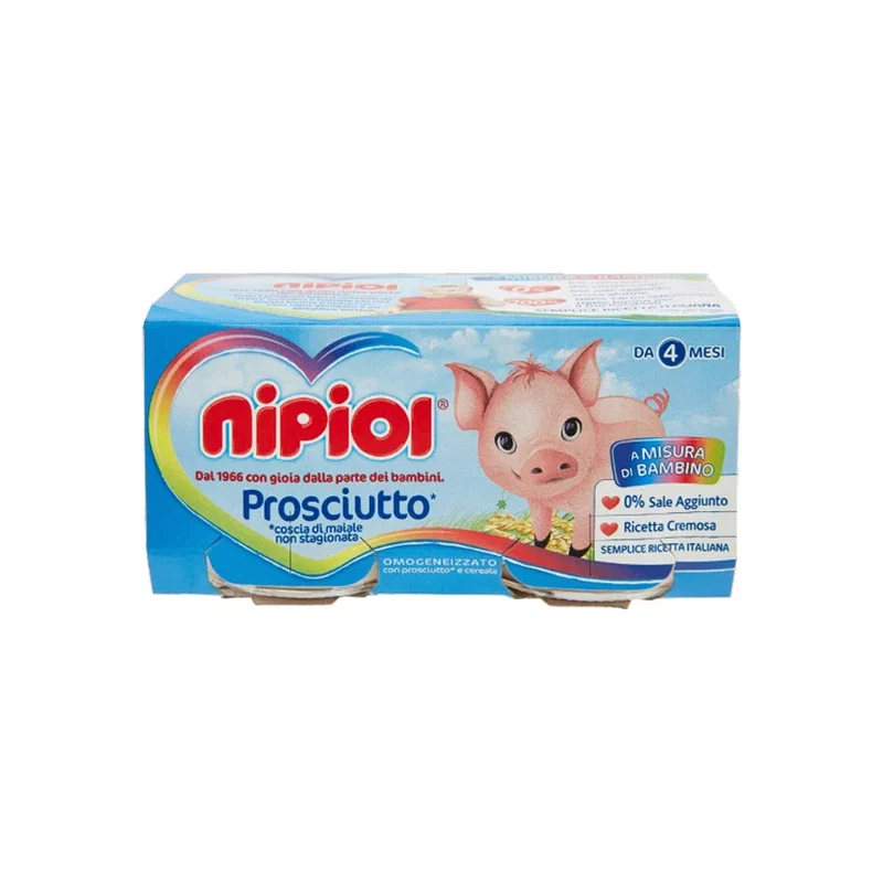 Nipiol Ham Meat Baby Formula 0.080X2 160g x 12 1 Nipiol Ham Meat Baby Formula 0.080X2 160g x 12