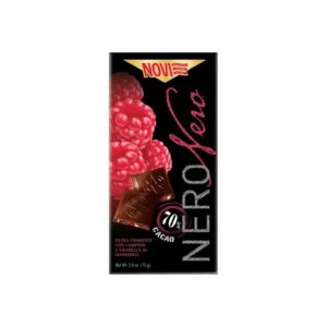 Novi Nero Nero Raspberry-Almond Dark Chocolate 75g x 20