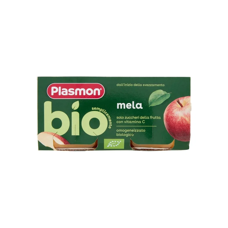 Omog.Plasmon F/Mela 0,080X2 160g x 12 1 Omog.Plasmon F/Mela 0,080X2 160g x 12
