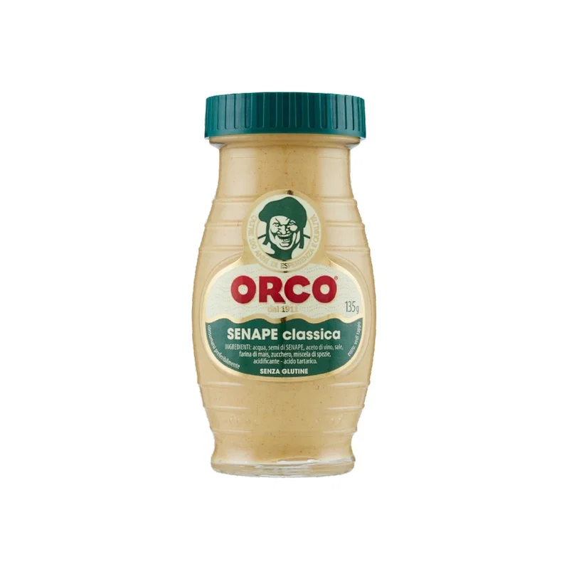 Orco Classic Mustard 135g x 6 1 Orco Classic Mustard 135g x 6