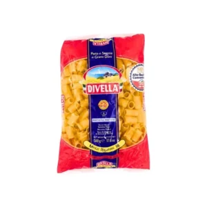 Pasta Divella Mezzi/Rigatoni 18 500g x 24