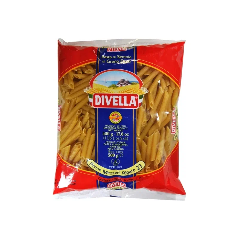 Pasta Divella P/Mezzani Rig. 23 500g x 24 1 Pasta Divella P/Mezzani Rig. 23 500g x 24