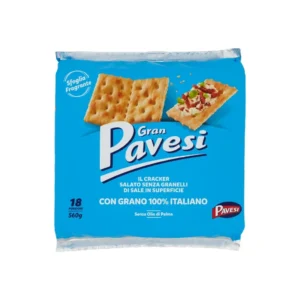 Pavesi Unsalted Crackers 560g x 12
