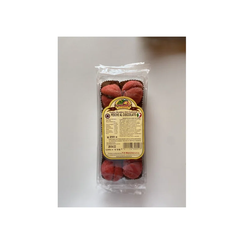 Pesche Dolci Mancina Cioccolato 250g x 8 1 Pesche Dolci Mancina Cioccolato 250g x 8