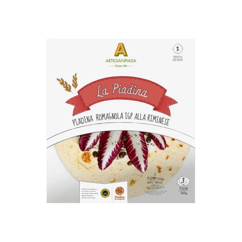 piadina alla riminese igp flatbread 360g x 15 186223 PickingCherry.com