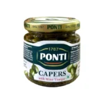 Ponti Capers In Vinegar 95g x 12