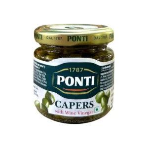 Ponti Capers In Vinegar 95g x 12