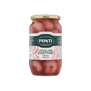 Ponti Red Vinegar Pickled Onions 800/ 800g x 6