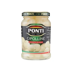 Ponti White Pickled Onions 300g x 12