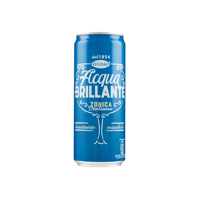 Recoaro Tonic Water Can 330ml x 24