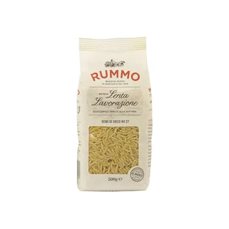 Rummo Semi Di Orzo Pasta F 27 500g x 16 1 Rummo Semi Di Orzo Pasta F 27 500g x 16