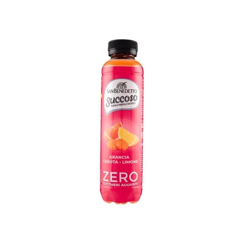 S.Benedetto Succoso Zero Orange And Carrot Juice 400ml x 12 10 s benedetto succoso zero orange and carrot juice 400ml x 12 169740 PickingCherry.com