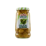 Sacla’ Pitted Green Olives 290g x 12