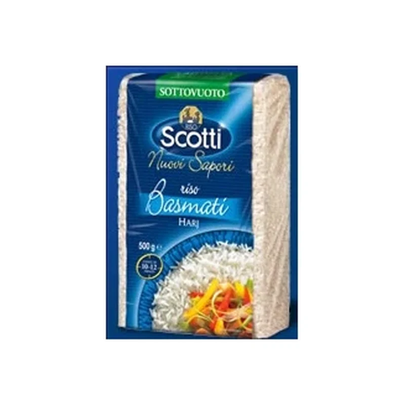 Scotti Basmati Rice 500/ 500g x 12 1 Scotti Basmati Rice 500/ 500g x 12