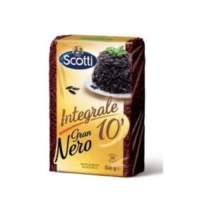 Scotti Gran Nero Brown Rice 500g x 12