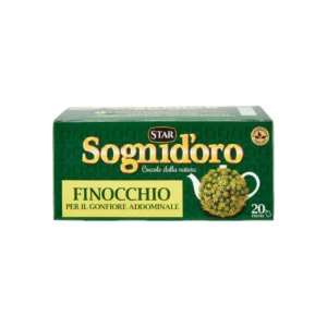 Sogni D'Oro Fennel Tea 20 Teabags 33g x 12