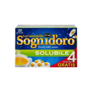 Sogni D'Oro Instant Chamomile 16+4 Sachets 88g x 24
