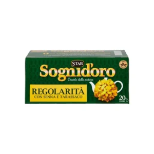 Sogni D'Oro Regularity Herbal Tea 20 Teabags 33g x 12