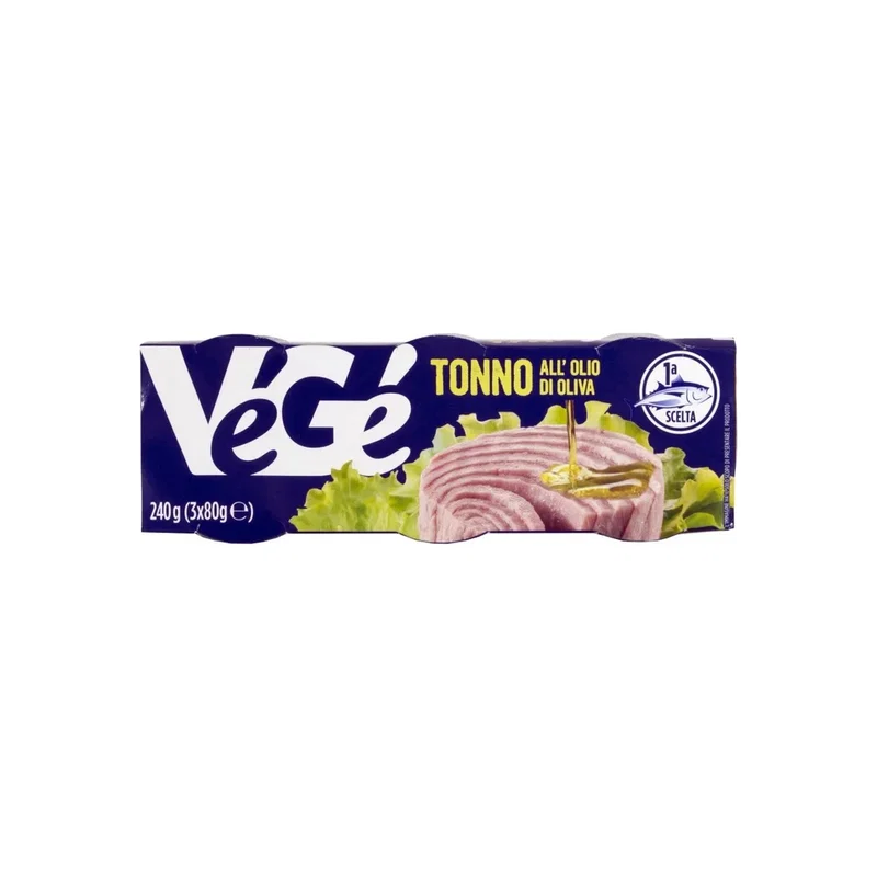 Tonno Vege'O.O.Latt.0,140X2 280g x 24 1 Tonno Vege'O.O.Latt.0,140X2 280g x 24