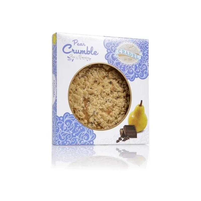 Torta Cradel Crumble Frag./Ciocc. 350g x 10 1 Torta Cradel Crumble Frag./Ciocc. 350g x 10