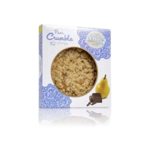 Torta Cradel Crumble Pera/Ciocc. 350g x 10