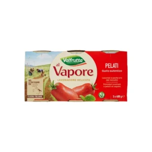 Valfrutta Peeled Tomatoes 0.400X3 1.2kg x 8