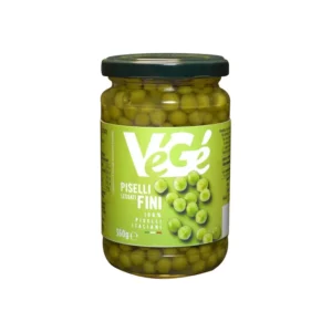 Vege' Fine Peas Jar 360/ 360g x 12