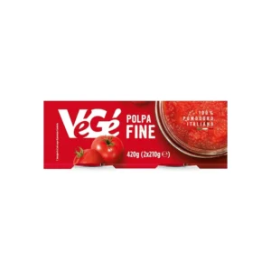 Vege' Fine Tomato Pulp 210X2 420g x 12