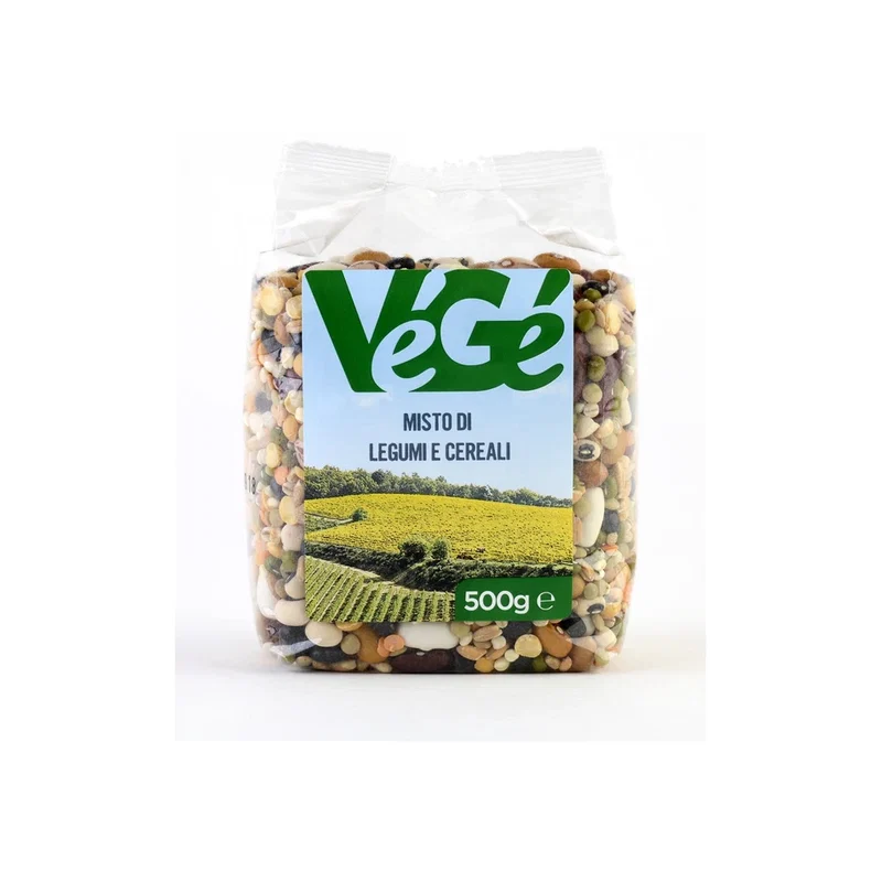 Vege' Mixed Legumes And Cereals 500g x 12 1 Vege' Mixed Legumes And Cereals 500g x 12