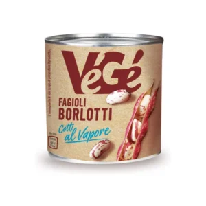 Vege' Steamed Borlotti Beans 150X3 450g x 8