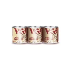 Vege' Steamed Cannellini Beans 150X3 450g x 8