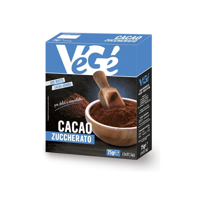 Vege' Sweetened Cocoa 75g x 10 1 Vege' Sweetened Cocoa 75g x 10