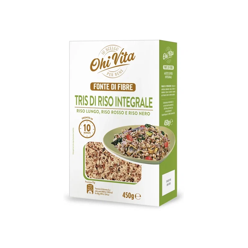 Vege' Trio Of Brown Rice 450g x 6 1 Vege' Trio Of Brown Rice 450g x 6