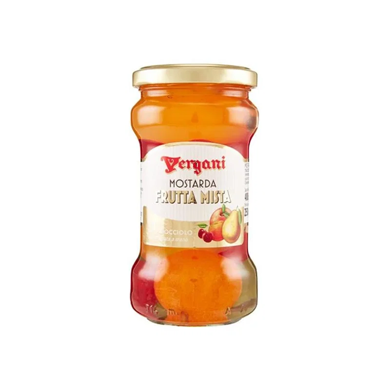 Vergani Mostarda di Frutta Mista di Cremona 400g x 12 3 vergani mostarda di frutta mista di cremona 400g x 12 169015 PickingCherry.com