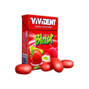 Vivident Blast Fruit Sugar-Free Chewing Gum 30g x 20